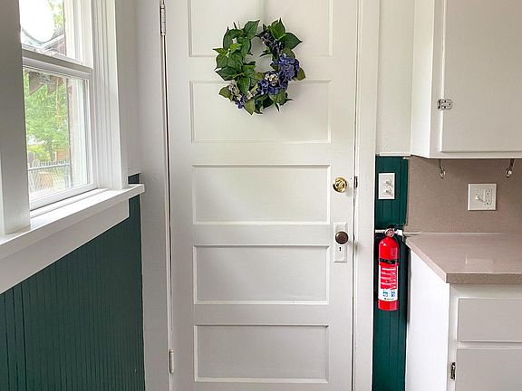 Second entrance off the kitchen.