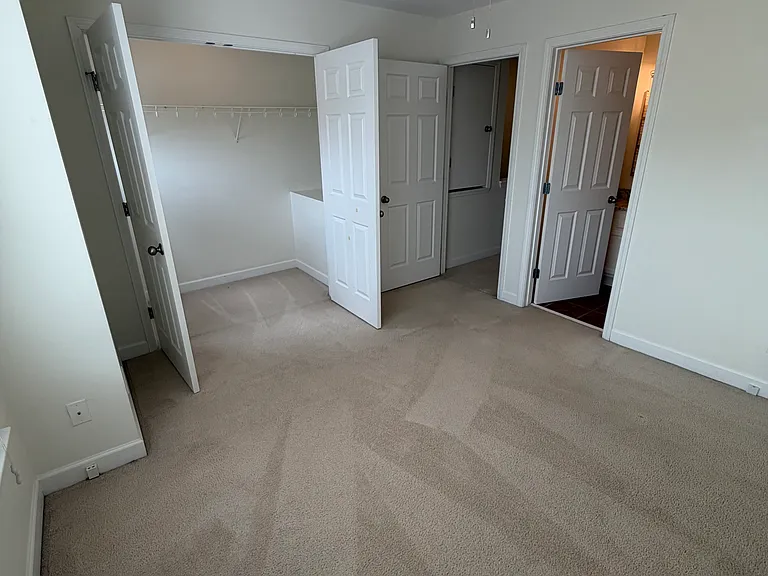 Bedroom #1 showing large closet.