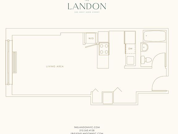 2nd image of 520 W 43rd St APT 5C