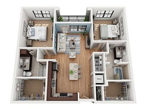 Floor plan B1