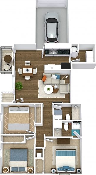 2nd image of 6020 Danny Kaye Dr APT 401