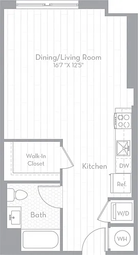 Floor plan Studio-S05