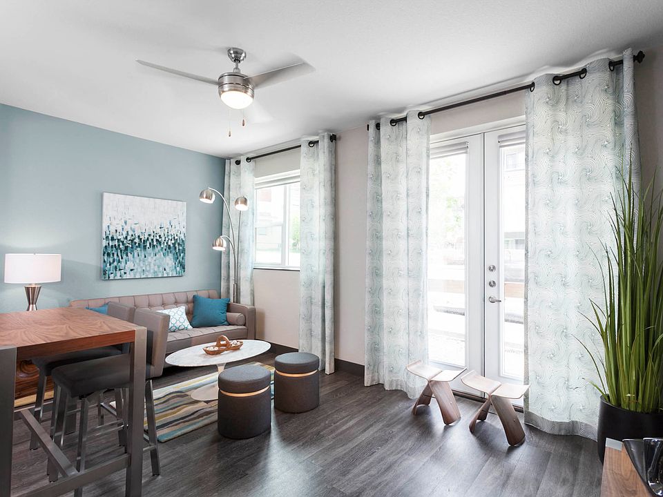 Oversized windows with solar shades