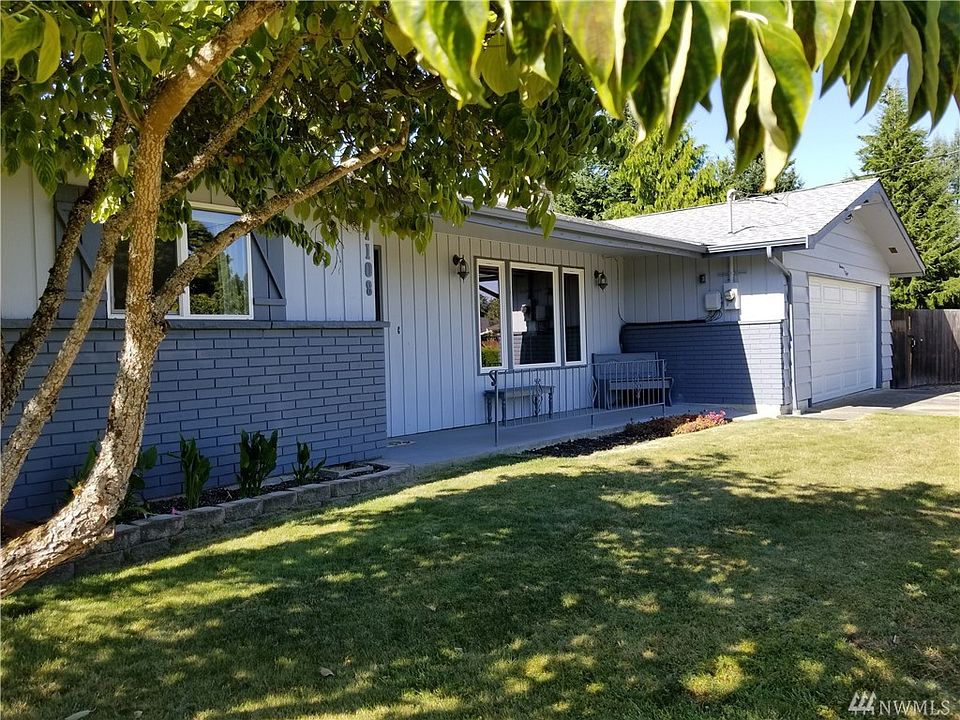 GREAT PROPERTY! Excellent Downtown Location~Nice, Quiet N'Hood~Wonderful HOME w/2 LARGE Living Areas~Beautiful Yard~Covered Patio~Shed~RV Pkg~No HOA. Fabulous Design, Features, Updates & Condition. Substantial investments made. SUBSTANTIAL! NEWER roof, windows, paint, insulation, tankless H20, furnace, A/C, flooring, counters, appliances & more! Great kitchen/baths. Walk-in shower, jetted tub. Light, bright, comfy, clean, cozy & spacious! Move-in ready. Super-NICE. Inside & Out. GREAT LIFESTYLE!  This HOME is close to major freeways, The Sounder, great Puyallup schools, medical services, shopping, restaurants, entertainment, nice parks and more.  Soooo convenient!