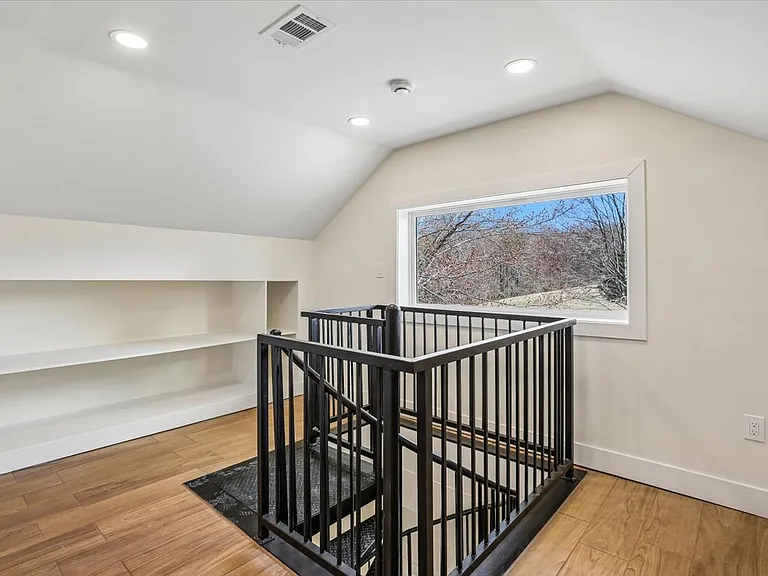Loft Space with Storage Shelving
