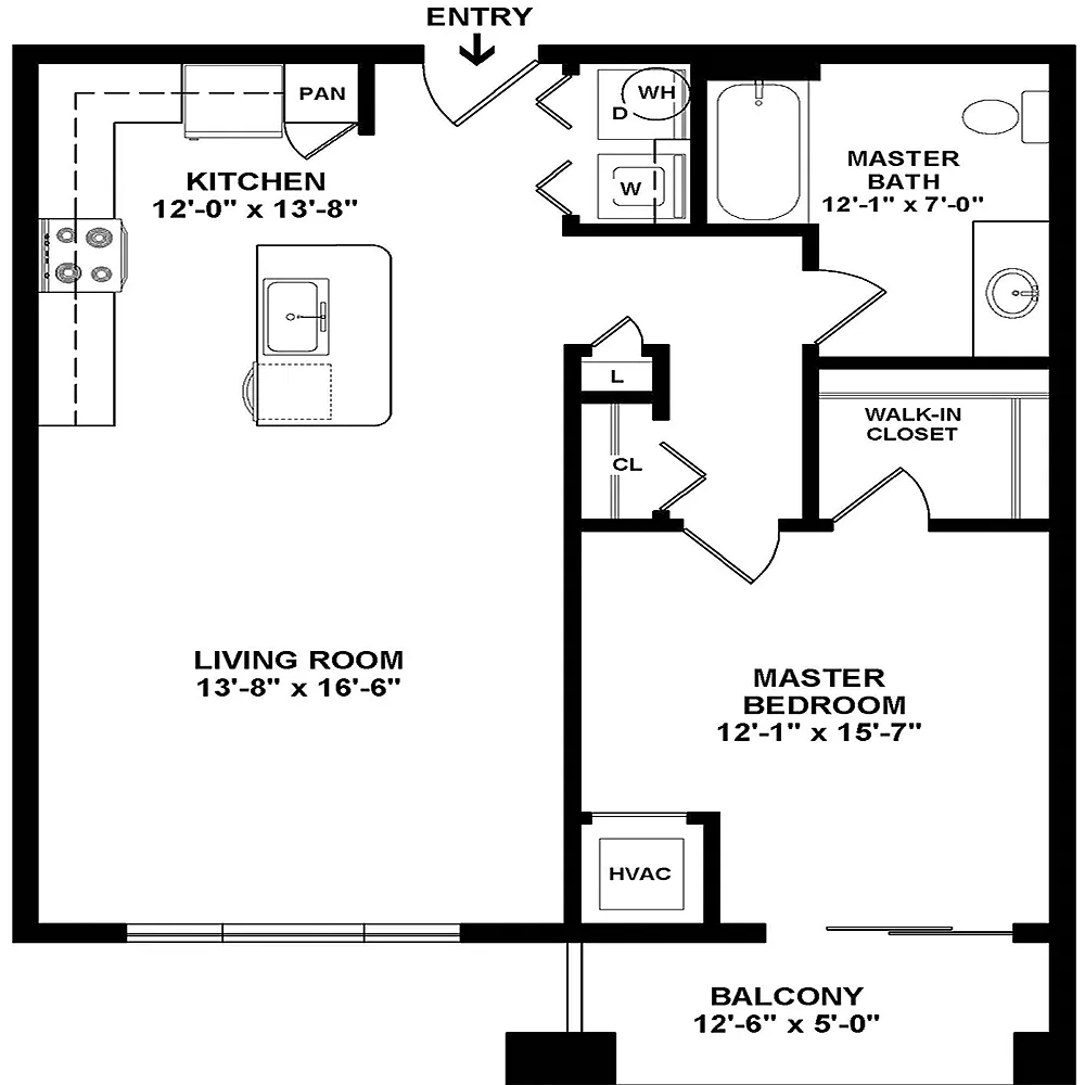 Floor plan Bramble