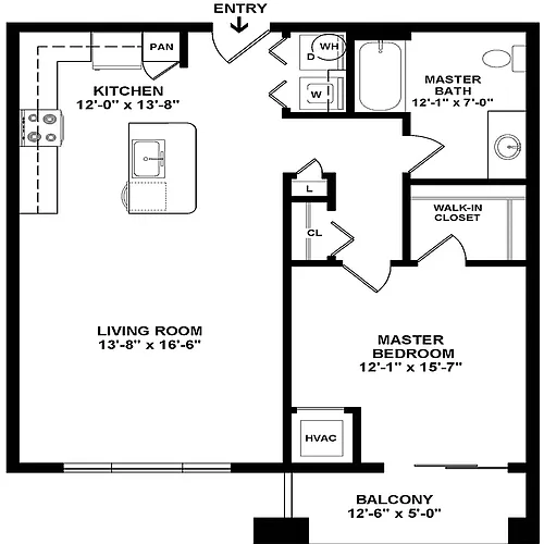 Floor plan Bramble