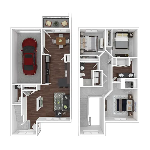Floor plan TH1