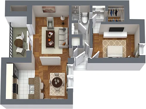 Floor plan A2 Traditional