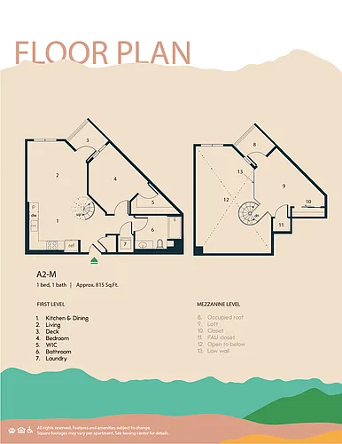 Floor plan A2-M