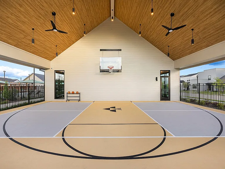 Oxenfree Rowlett's basketball court