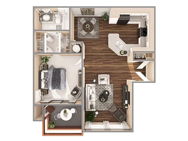 Floor plan Oak