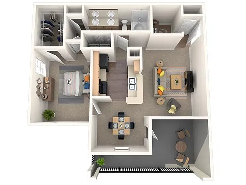 Floor plan Pine River Lodge Renovated