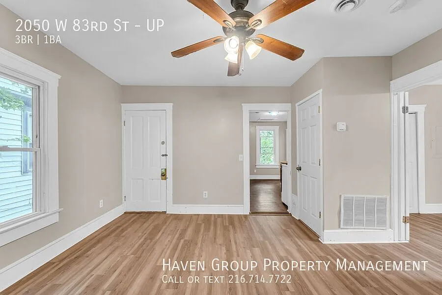 2050 W 83rd St | UP, Cleveland, Ohio, 44102 - Spacious 3-bed 1-bath multi-family home! — Photo 3