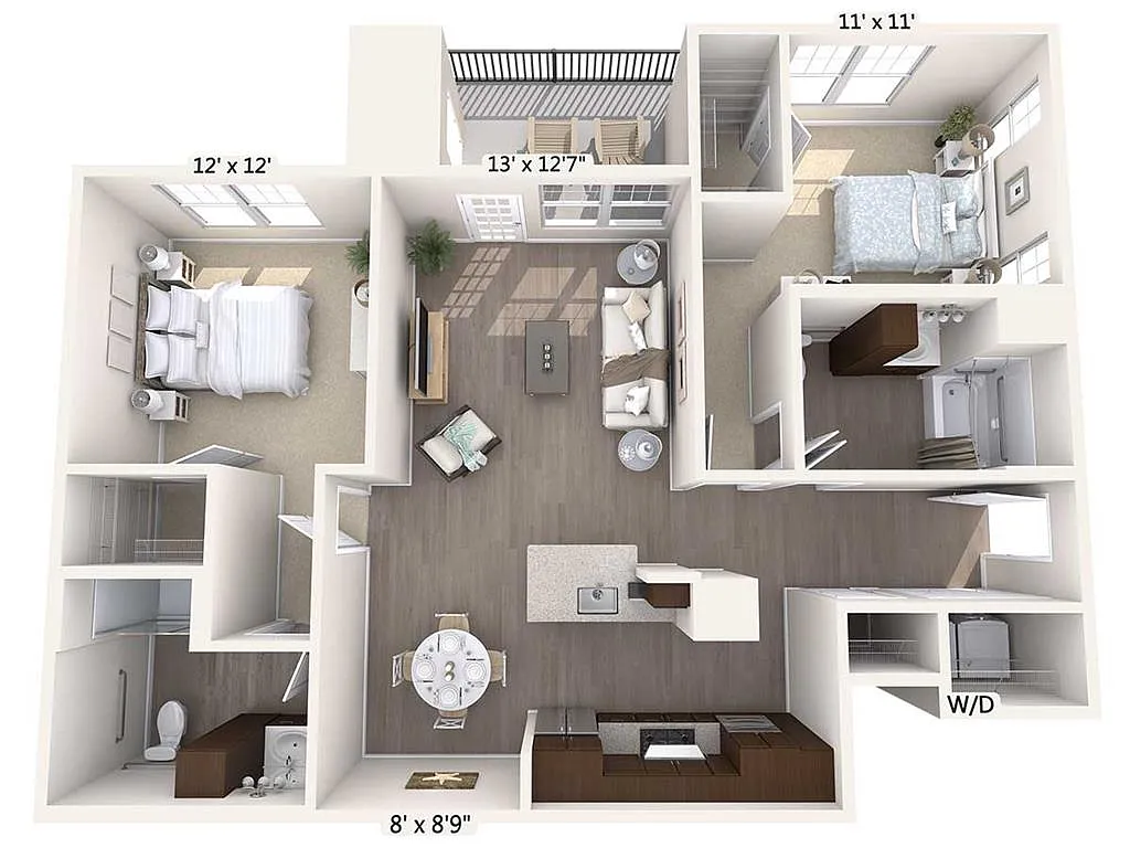 Floor plan B4-AC