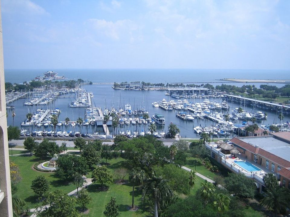 Marina view from the Grand Salon