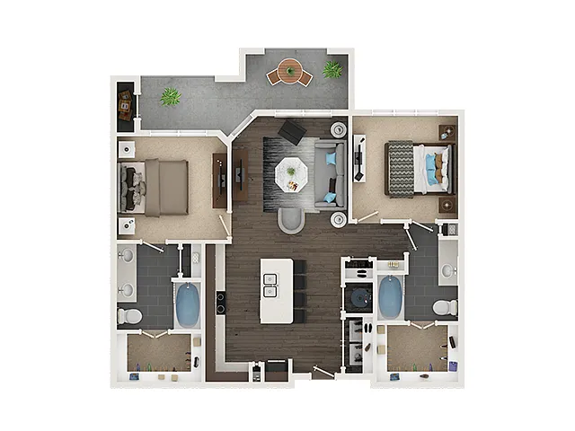 Floor plan B2