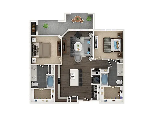 Floor plan B2