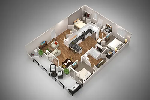 Floor plan 3A