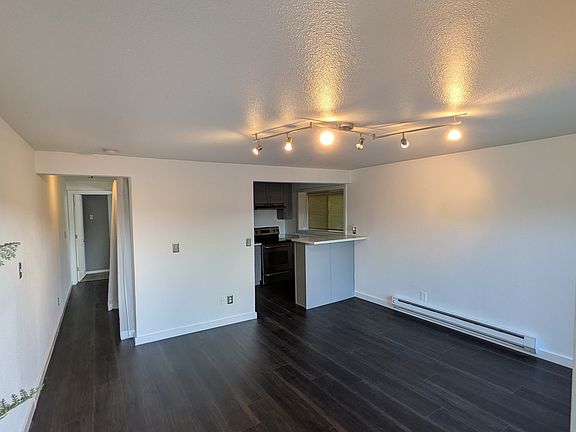 Entry way and living room