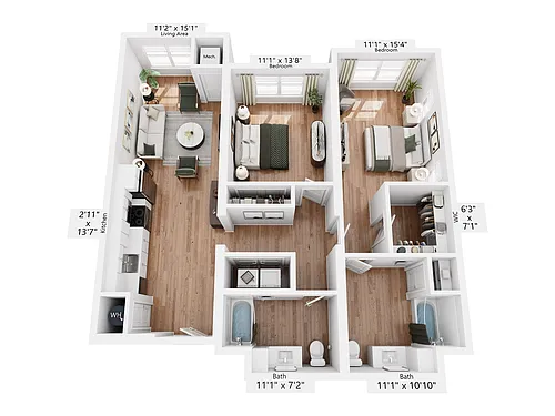Floor plan B7H