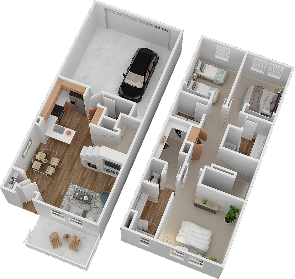 Floor plan Hyde Park