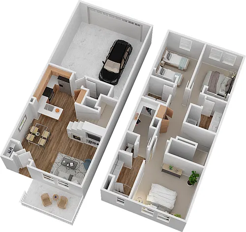 Floor plan Hyde Park