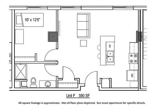Floor plan Style F