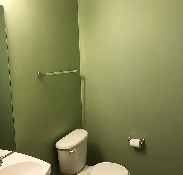 Half bathroom on main level