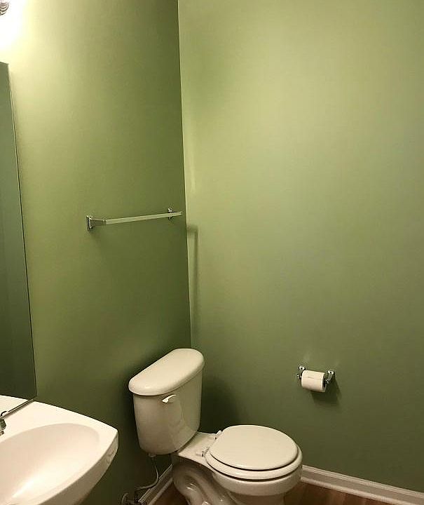 Half bathroom on main level