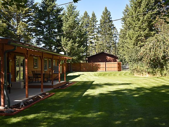 Peaceful backyard