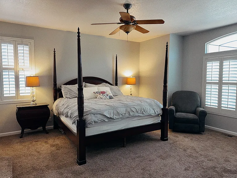 Master Bedroom (includes two large walk-in closets)