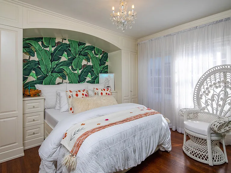 Bedroom #2 - Built in frame