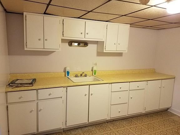 Lots of cabinets for storage
