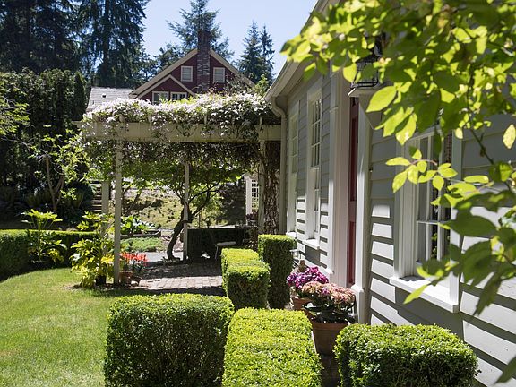 Front yard and patio