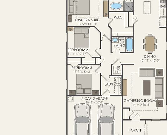 First Floor 3 br 2 ba