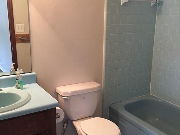 Bathroom off of hallway.