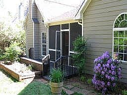 looking at back of house