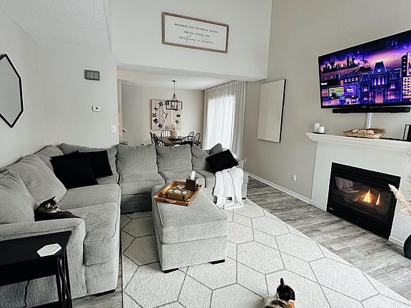 Living/dining area