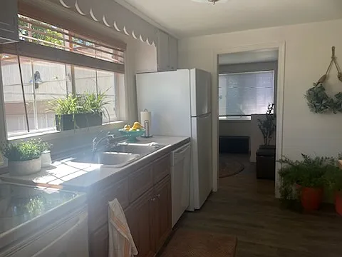 Kitchen sink area
