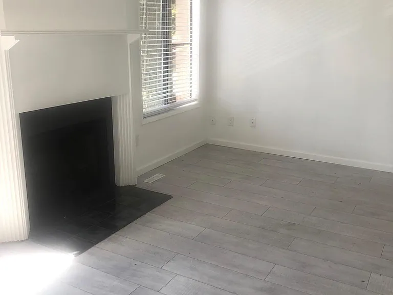 Living room with fireplace