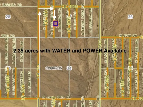 S Ehrenberg Rd, Golden Valley, AZ 86413