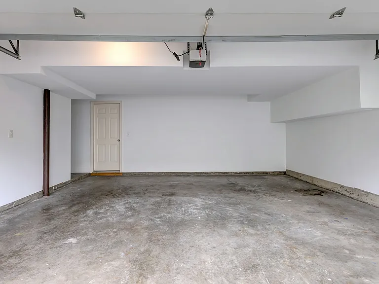 2 car garage with room in the rear