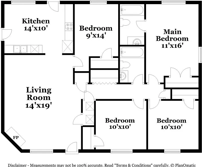 3 bed, 2.0 bath, 1200 sqft, $2,040 — Photo 2