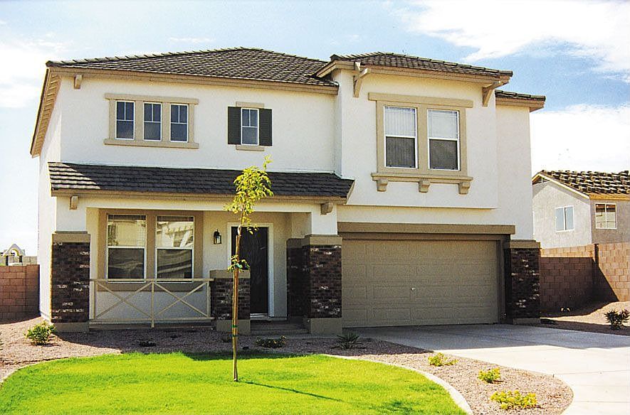 Front of the house.