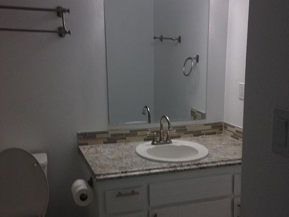 Roomy bathroom