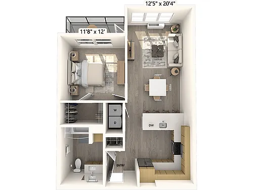 Floor plan A1-4