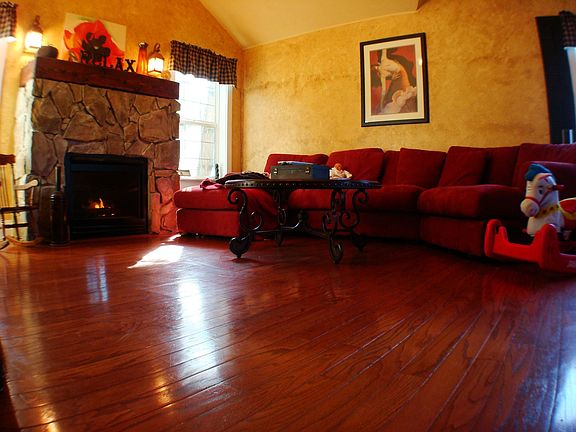 Vaulted Living room