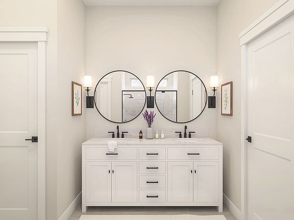 Farmhouse Look primary bath