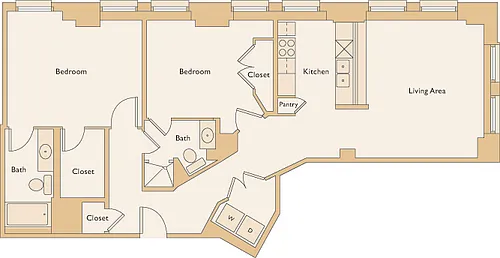 Floor plan 2C